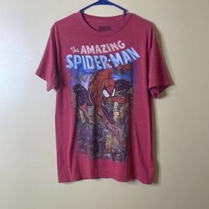 Red The Amazing Spider-Man T-Shirt